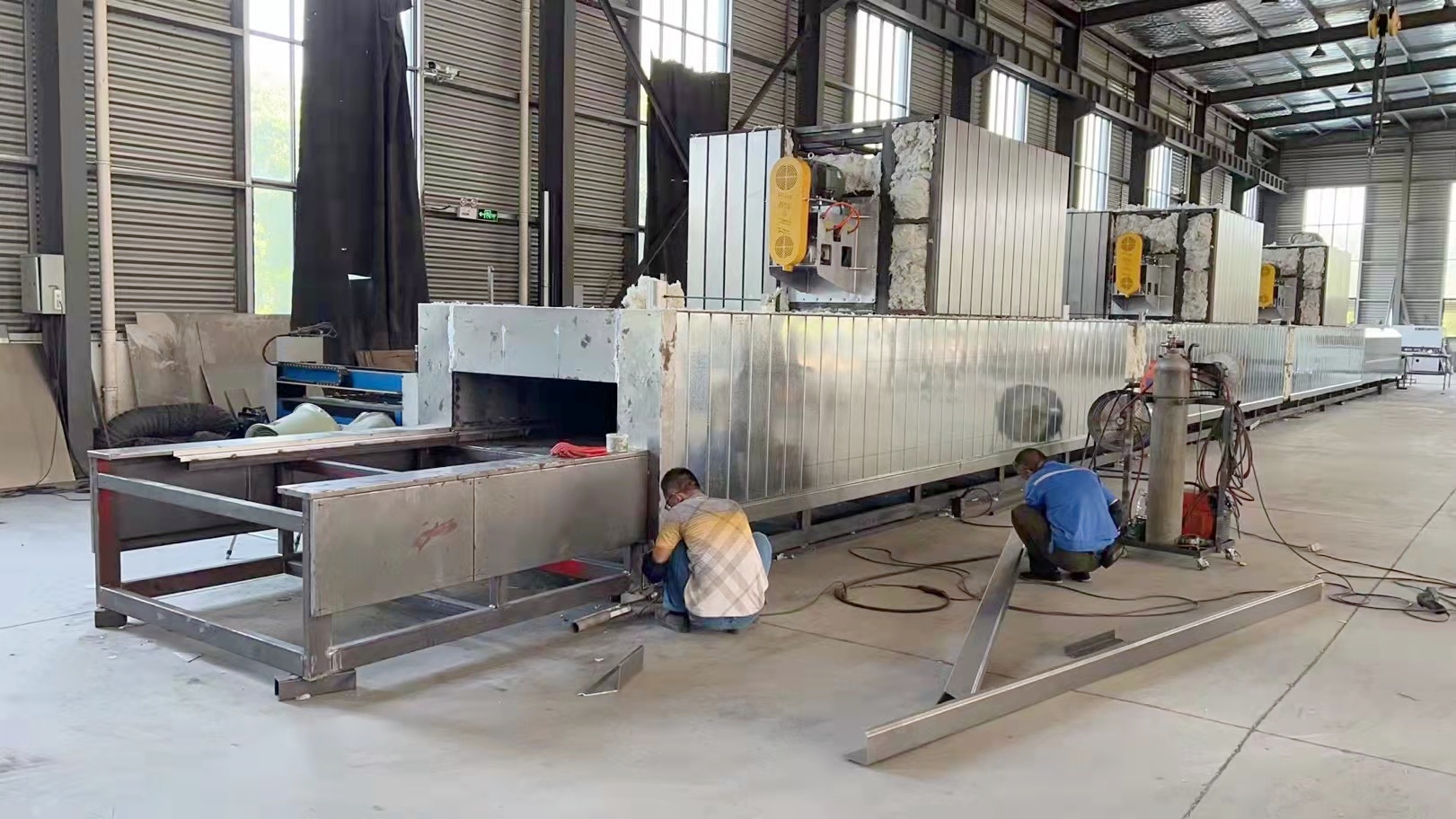 燃气隧道炉生产