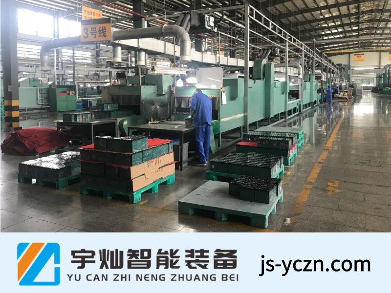 电池灌胶封装固化生产线