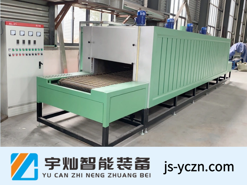 塑料件脱水烘干隧道炉