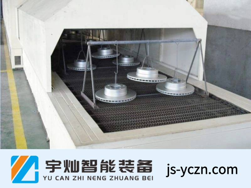 不锈钢工件烘干隧道炉