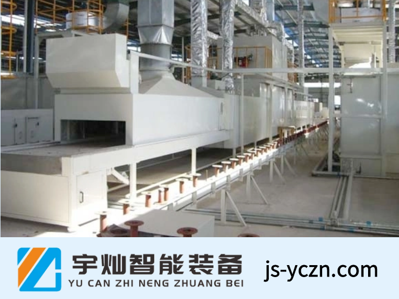 塑胶件隧道炉烘干线