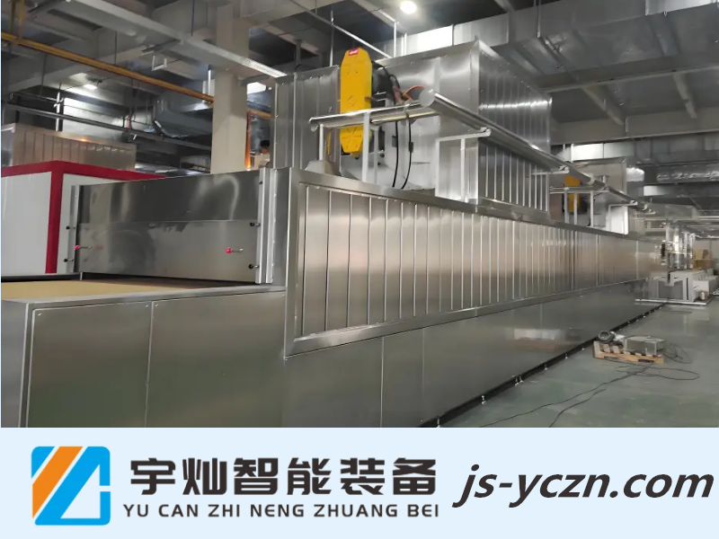 碳毡燃气烘干生产线