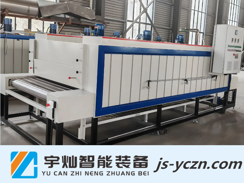 钢板涂胶烘干生产线