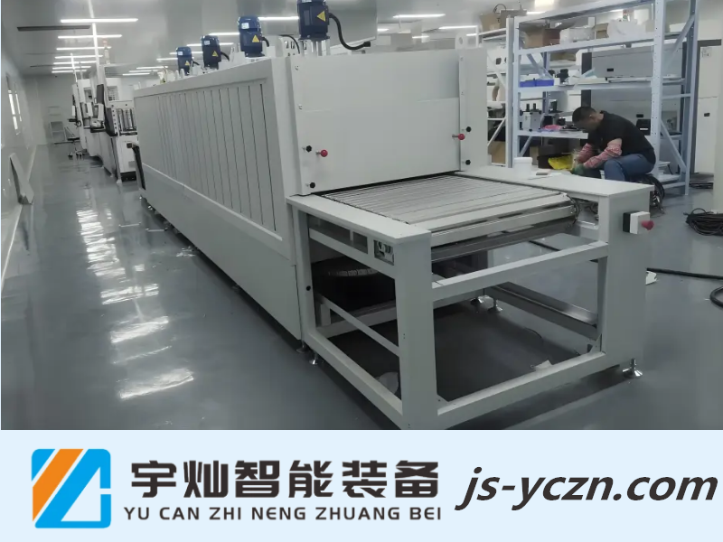 工件涂胶烘干隧道炉